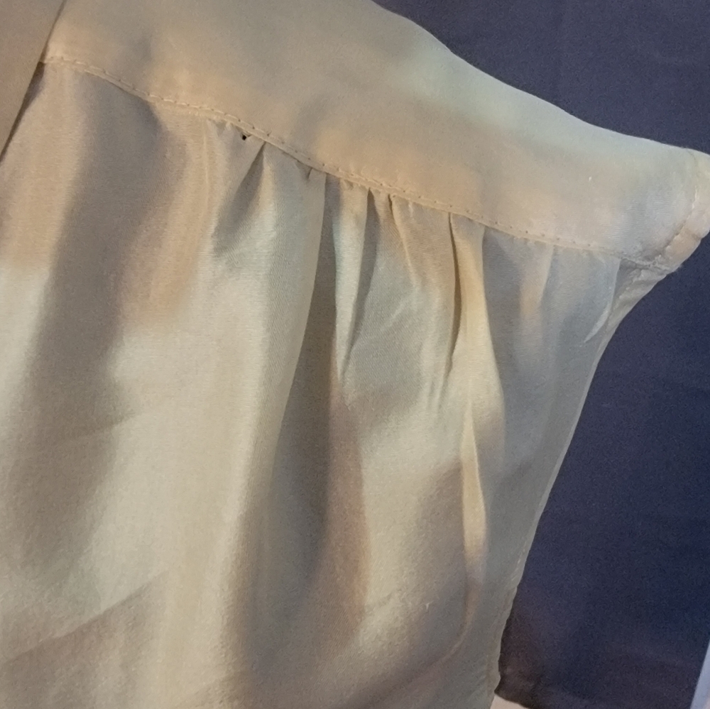 J. Crew Light Yellow Blouse - Picture 3 of 4